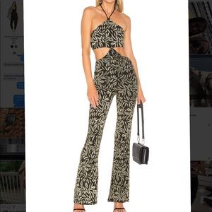 House of Harlow x Revolve jumpsuit cutout